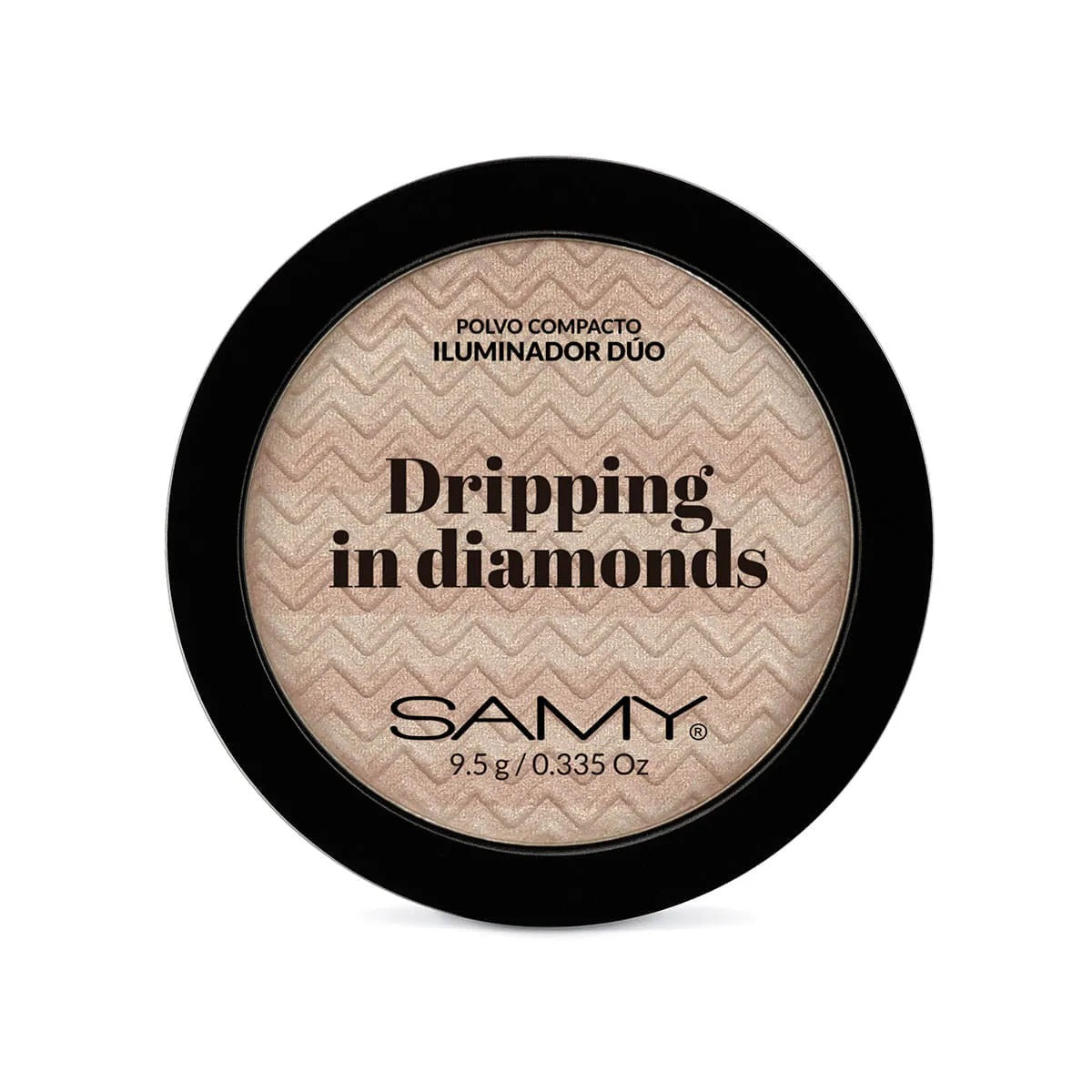 Polvo Compacto Iluminador Dripping In Diamonds Samy