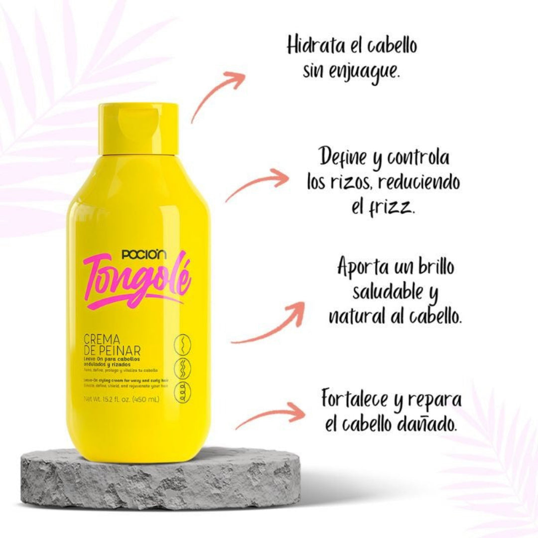 Crema Para Peinar Tongolé