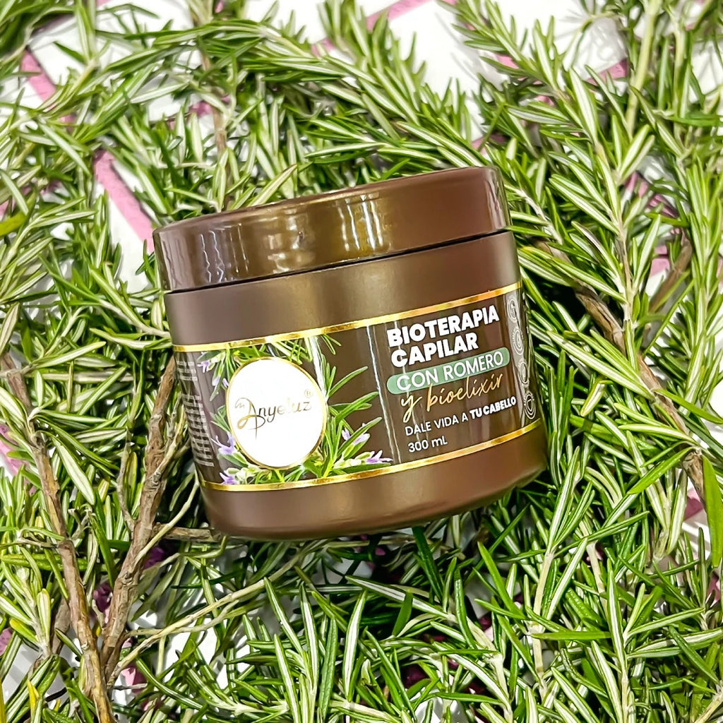 Bioterapia Capilar Con Romero Y Bioelixir Anyeluz