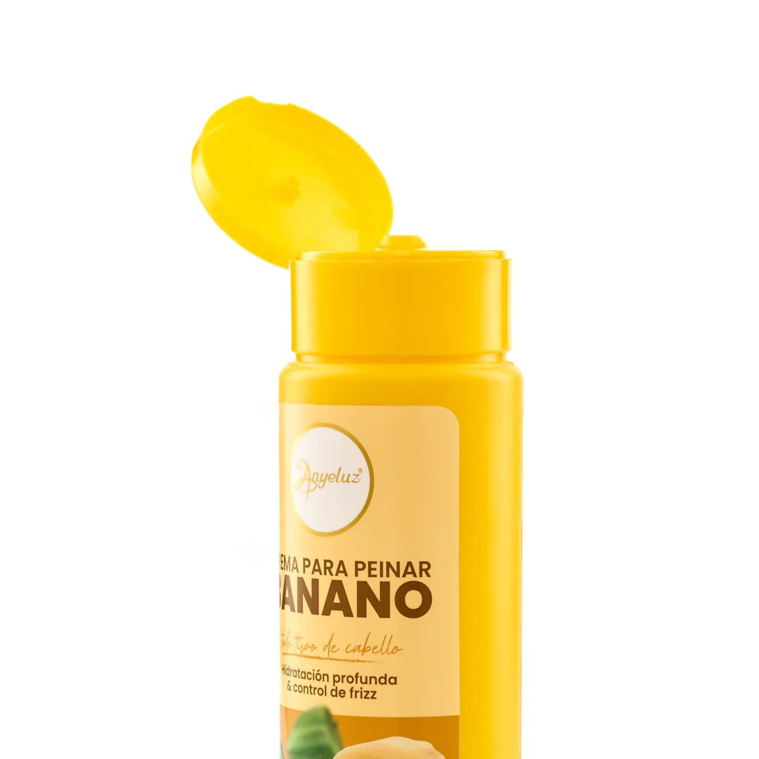Crema Para Peinar Con Banano Anyeluz