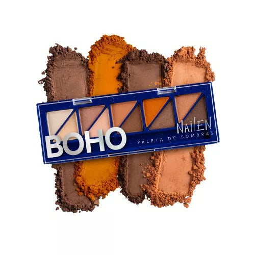 Paleta de Sombras Tono Boho Nailen