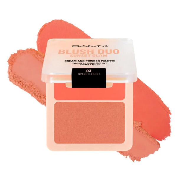 Rubor 2 en 1 de Samy 02 Ginger Crush
