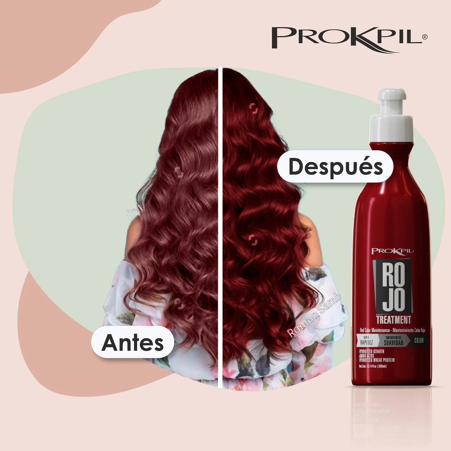 Tratamiento Color Rojo ProKpil 300 Ml